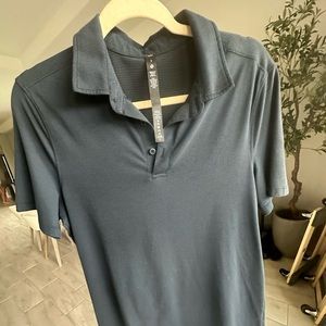 Lululemon Men Polo Shirt in Black